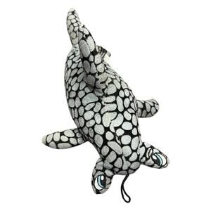 Bow-Wow Pet Products Hammerhead Shark Pebble Stone Camouflage Dog Toy ~13"